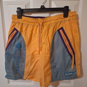 Columbia Purple and Orange Active Shorts